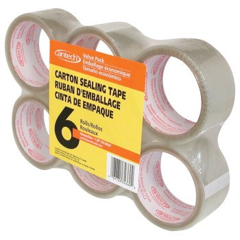 Cantech 34360 Sealing Tape, 50 m L, 48 mm W, Clear
