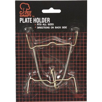 Chef Craft 20031 Plate Holder, For: Both Oval, Round Plates