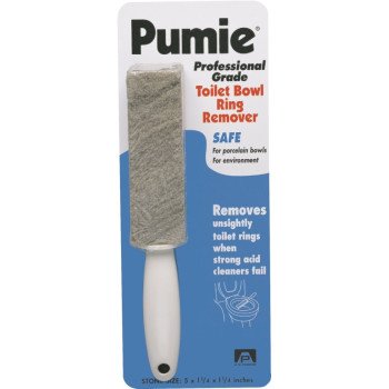 Pumie TBR-6D Toilet Bowl Ring Remover, Solid, Gray Porous