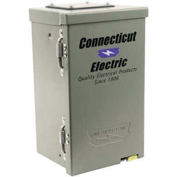 Connecticut Electric CESMPSC13HR RV/EV Power Outlet, 1-Phase, 30 A, 240 V, NEMA 3R Enclosure, Bolt-On