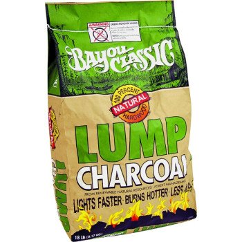 Bayou Classic 500-418 Lump Charcoal, 18 lb Bag