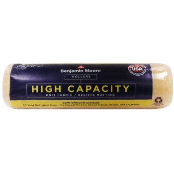 Benjamin Moore U66003-018 High-Capacity Roller Cover, 3/8 in Thick Nap, 9 in L