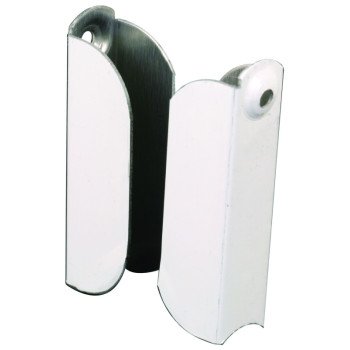 Make-2-Fit PL 7845 Screen Frame Top Hanger, Aluminum, Painted, White, For: 7/16 in Screen Frame