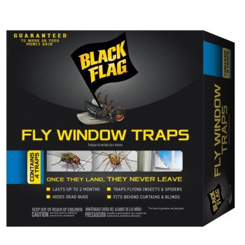Black Flag HG-11017 Fly Window Trap, Solid, 1 Pack