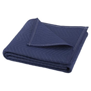 ProSource MT10101 Movers Blanket, 80 in L, 72 in W, Blue