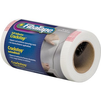 Adfors FDW6568-U Crackstop Wrapped, 75 ft L, 6 in W, 0.3 mm Thick, White