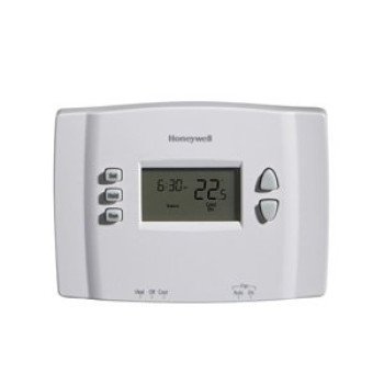 Honeywell RTH221B1052/E1 Programmable Thermostat, Digital Display, White
