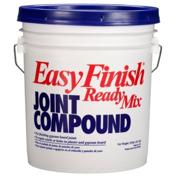 Easy Finish JXHT56 Joint Compound, Paste, Gray, 58 lb