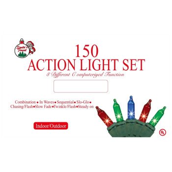 Hometown Holidays 01035 Chaser Light Set, 150-Lamp
