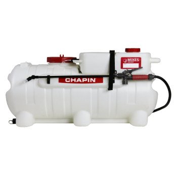 CHAPIN Mixes on Exit 97561 ATV Spot Sprayer, 25 gal Tank, Polyester Tank, 180 in L Hose