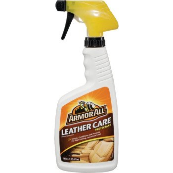 ARMOR ALL 78175 Leather Care Protectant, 16 oz Bottle, Liquid, Leather