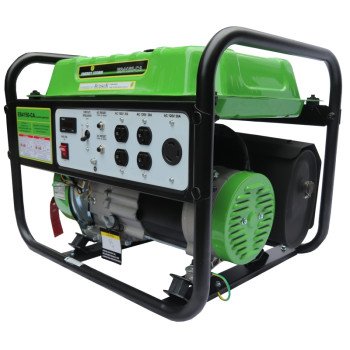 Lifan Energy Storm Series 4150-CA Portable Generator, 30 A, 120 V, 3500 W Output, Gasoline, 4 gal Tank, Recoil Start