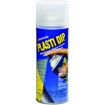 Plasti Dip 11209-6 Rubberized Spray Coating, Clear, 11 oz, Can