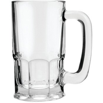 Anchor Hocking 93001 Beer Wagon Mug, 20 oz Capacity, Glass, Clear