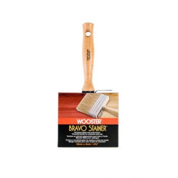Wooster F5116-5-1/2 Paint Brush, 5-1/2 in W, 3-1/4 in L Bristle, China Bristle, Threaded Handle