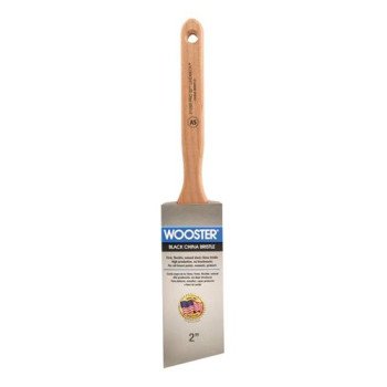 Wooster Z1293-2 Paint Brush, 2 in W, 2-11/16 in L Bristle, China Bristle